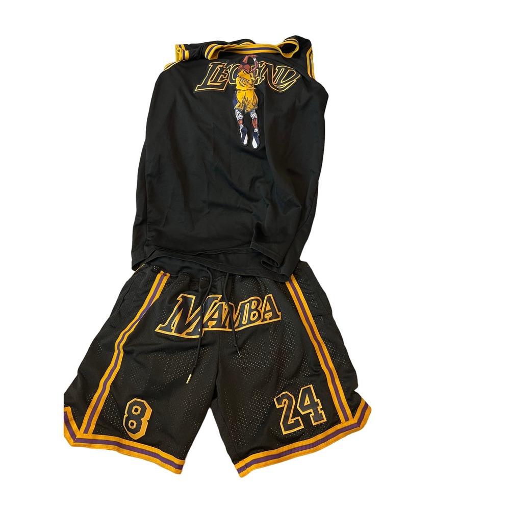 Kobe Bryant 8 24 Stitched Uniform Legend Mamba Mens S/M